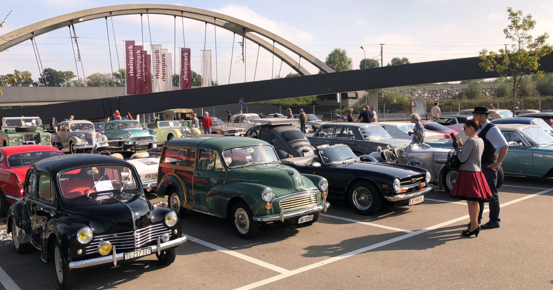 Der Standort das Einkaufszentrum Rheinpark nahe der Grenze gelegen ist bei Besuchern sowie bei Teilnehmern sehr beliebt.