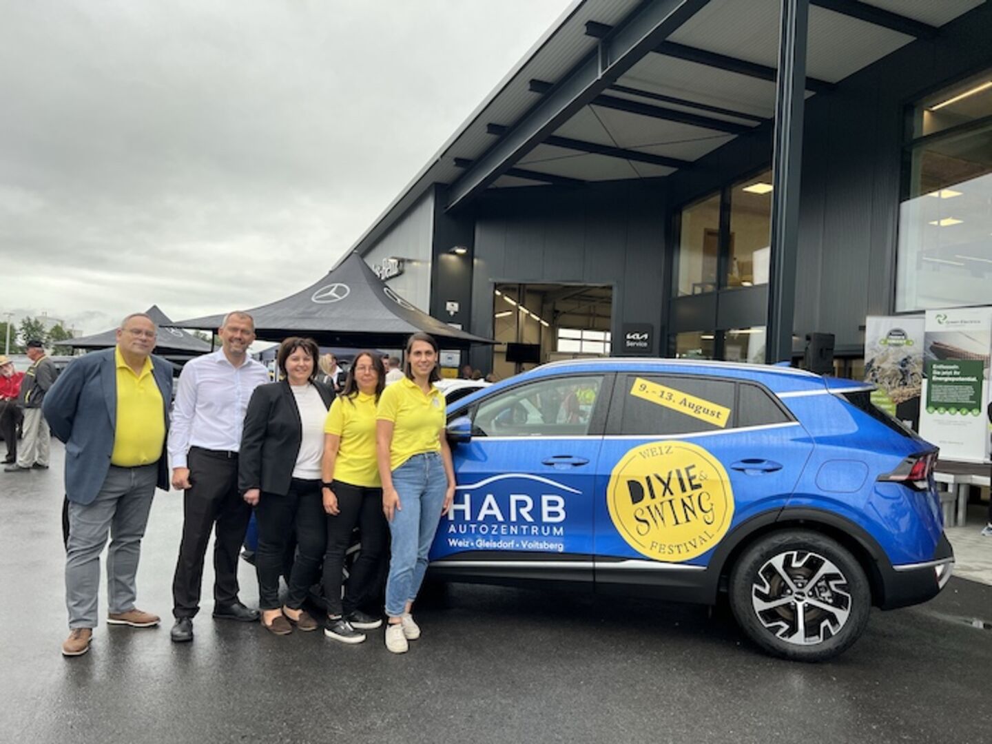 Das Fest fand in Kooperation mit dem Dixie-und Swingfestival statt.