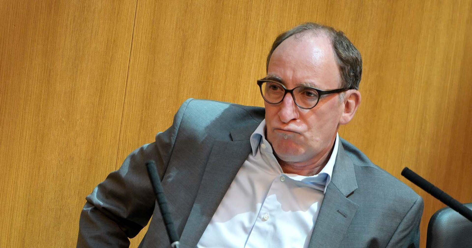 Sozial- und Gesundheitsminister Johannes Rauch (Grüne) im Rahmen einer Sitzung des Nationalrates im Parlament in Wien.