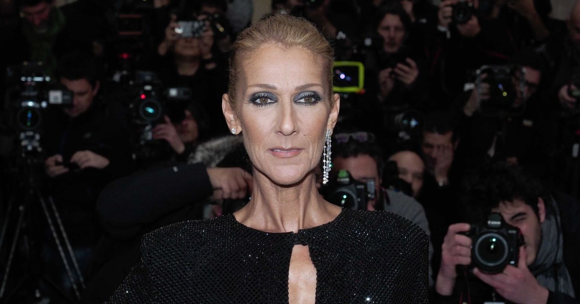 Cèline Dion bei einem Auftritt.