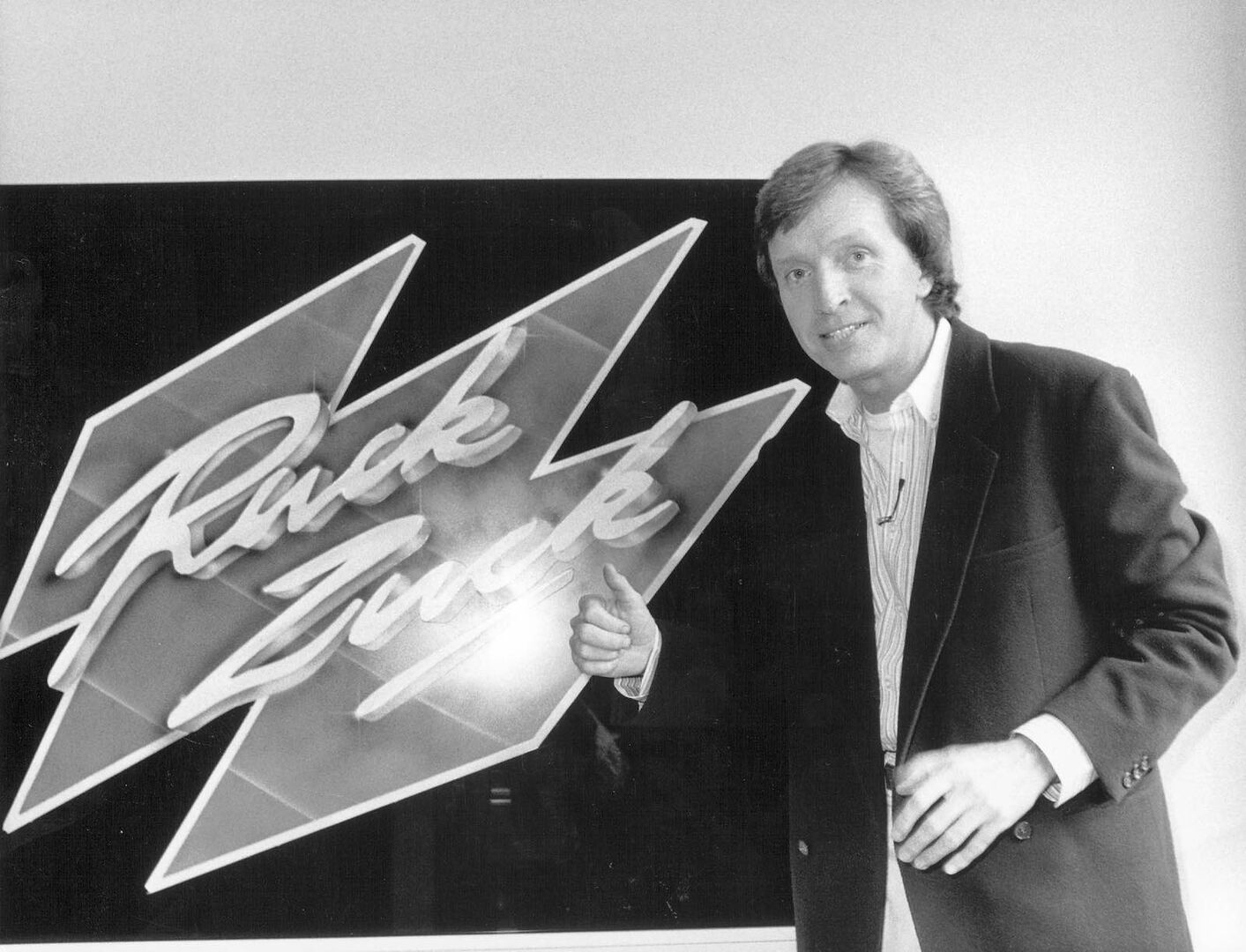 Schwarz-weiß Foto von dem jungen Werner Schulze-Erdel.