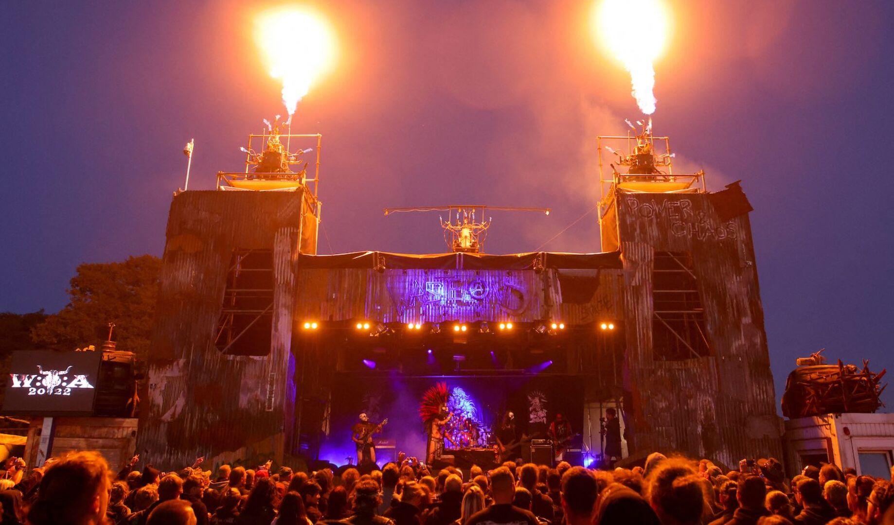 Bühne des Wacken-Festivals