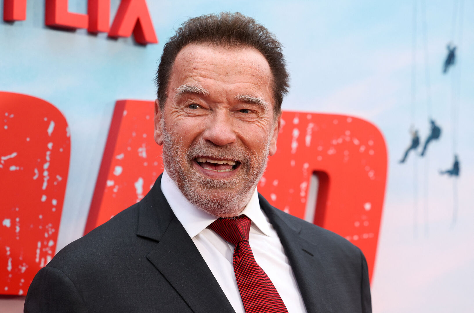 Arnold Schwarzenegger auf seiner Filmpremiere &quot;Fubar&quot;