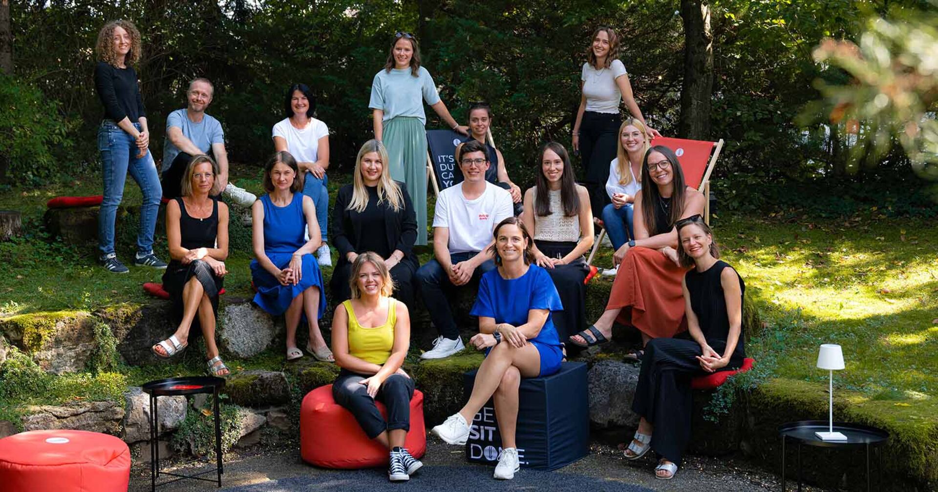 Das aktuelle Team von Hartinger Consulting.