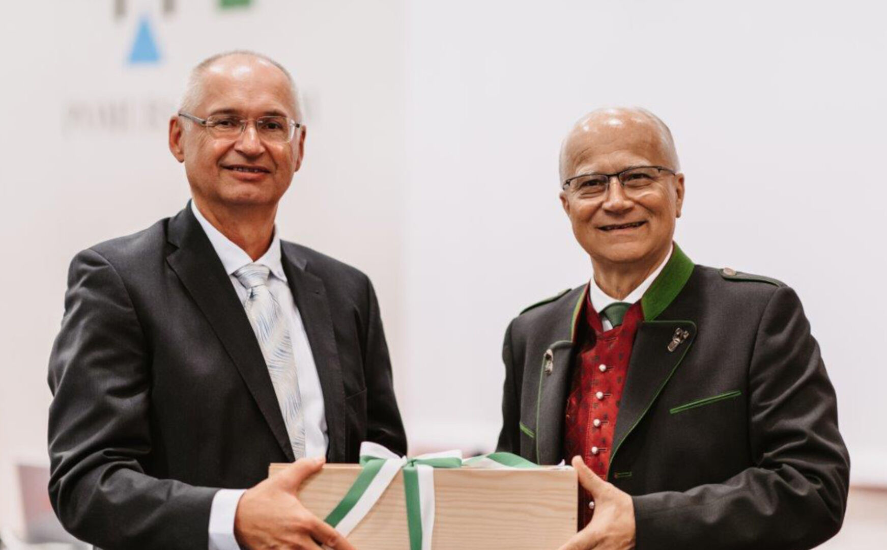 Sloweniens Staatssekretär Darij Krajčič und Agrarlandesrat Hans Seitinger