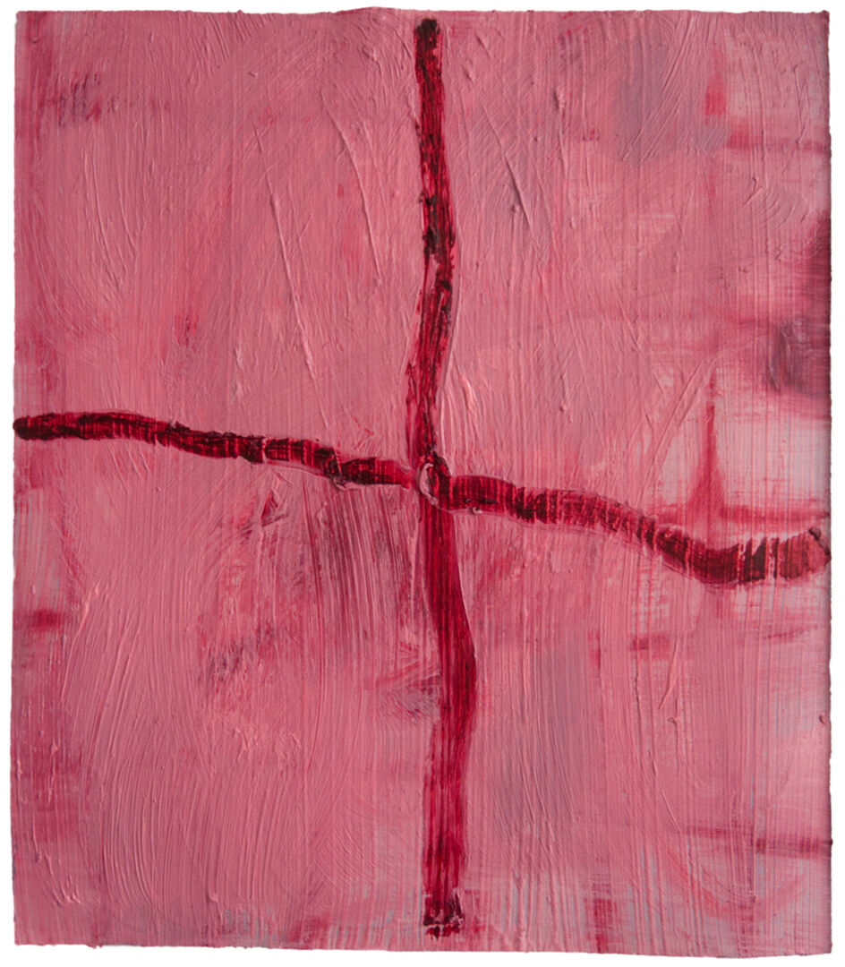 Christiane Bergelt „cochenille grid“ 2021