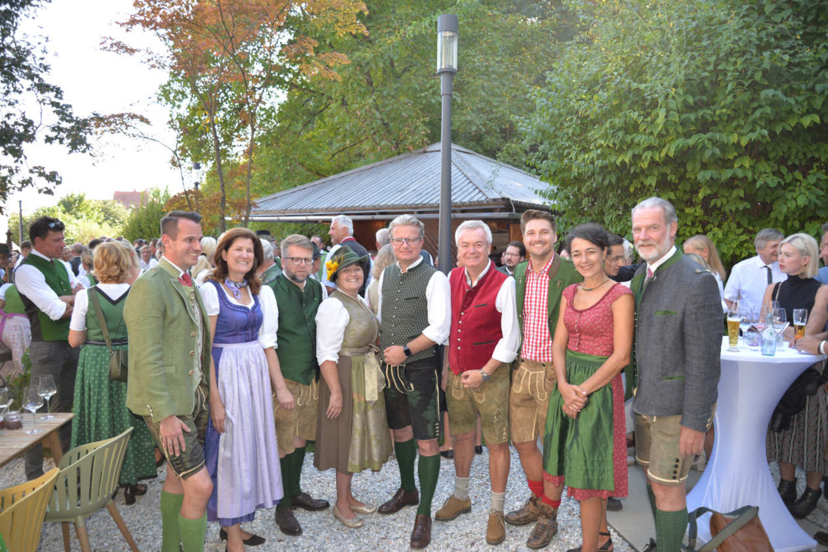 VIP-Empfang im Volkskundemuseum.