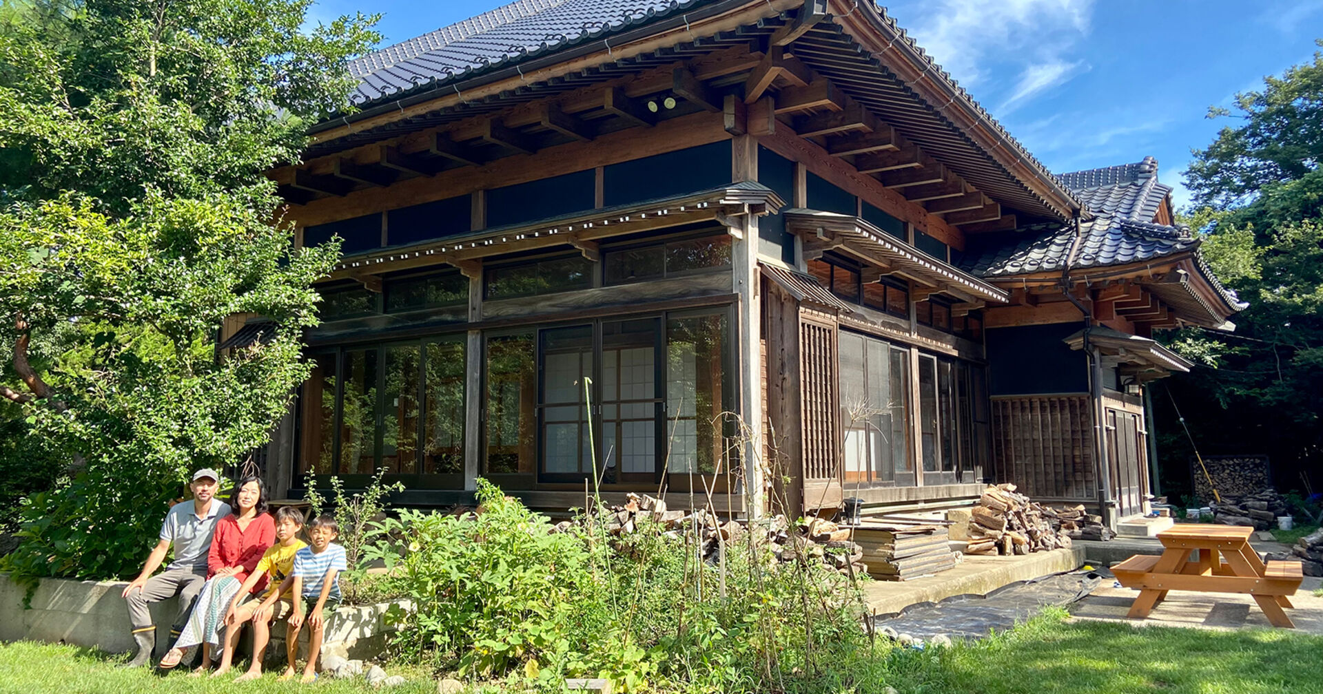 Familie Thursfield in Japan | Credit: Jaya Thursfield