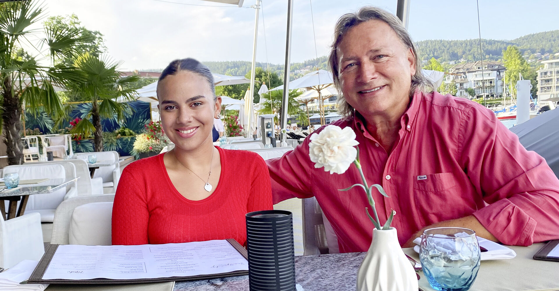 Johann Bangerl mit Tochter Ines
