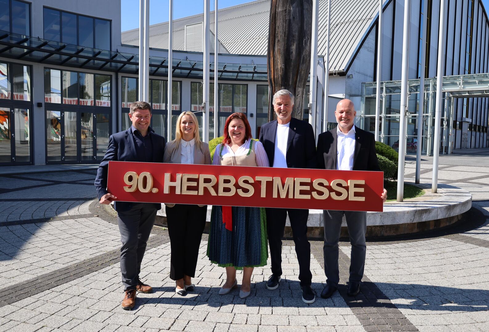 Herbstmesse Pressekonferenz-Verantwortliche