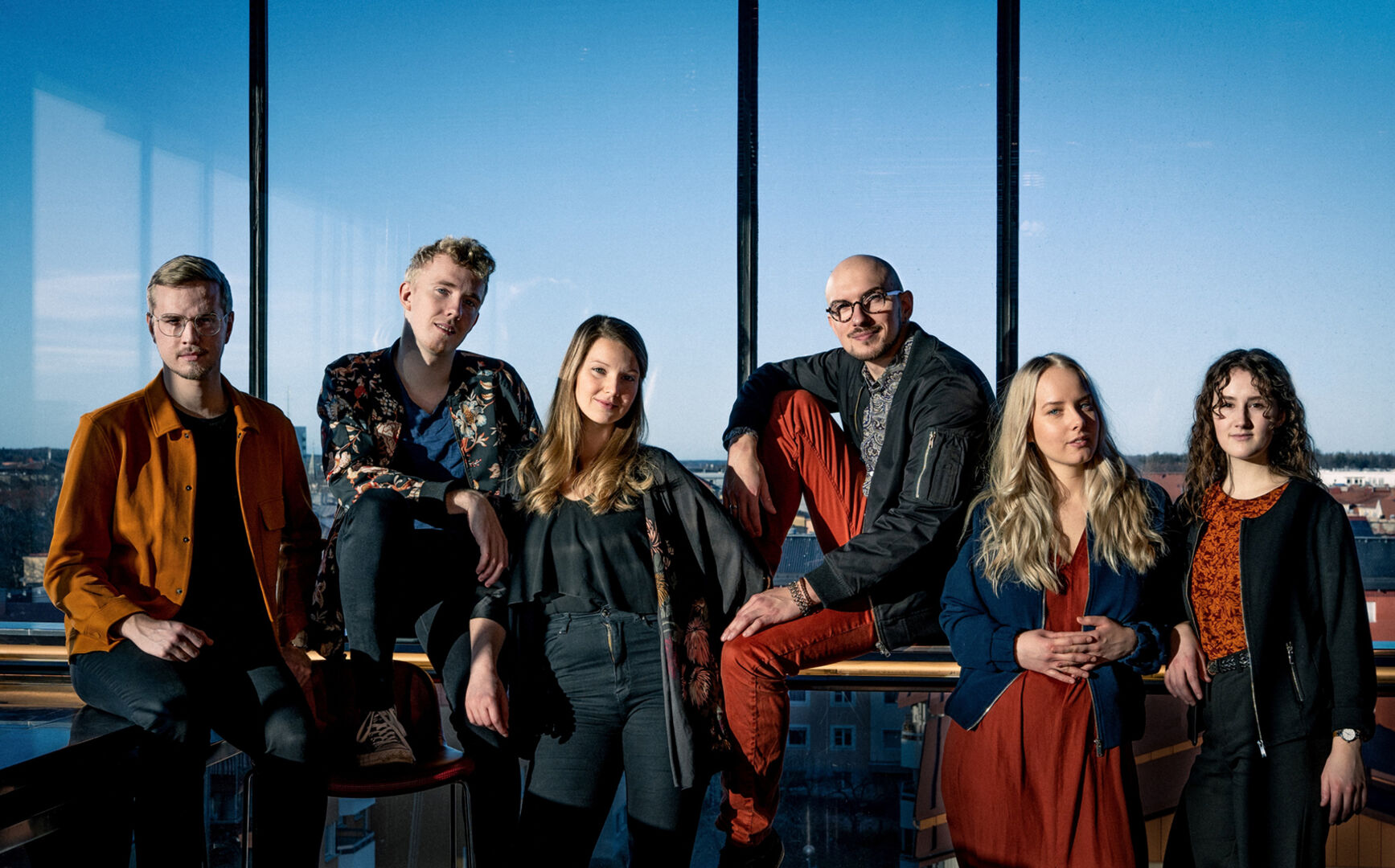 Aus Schweden kommt die A-cappella-Gruppe AORA.