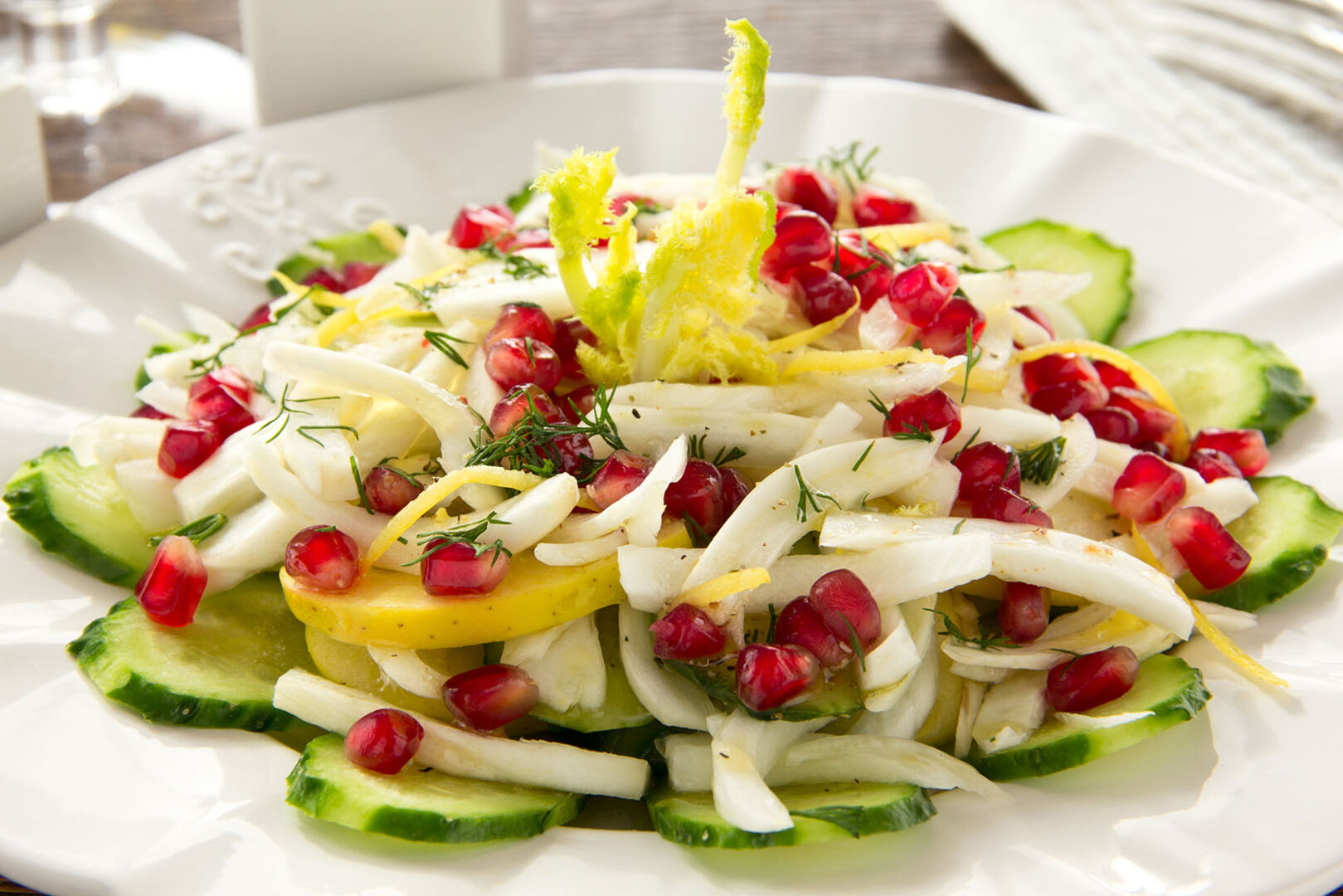 Fenchel und Granatapfel | Credit: iStock.com/Lesyy