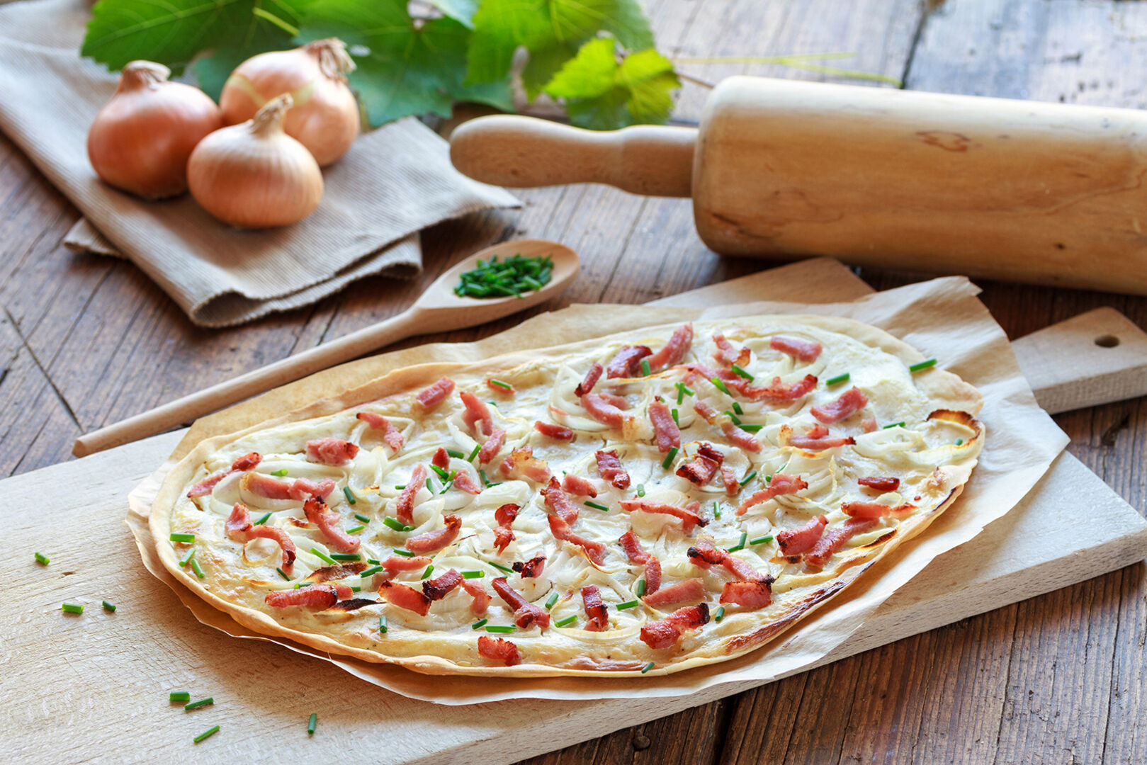Flammkuchen | Credit: iStock.com/juefraphoto