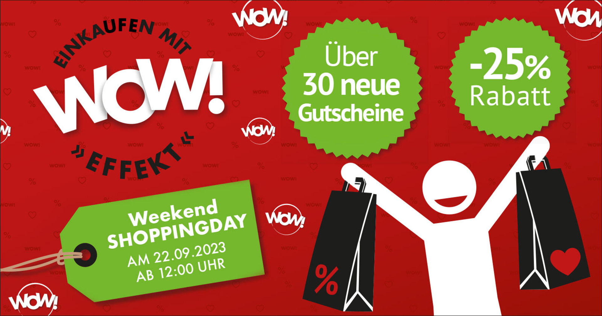 Teaser für die Weekend Gutschein-Welt.