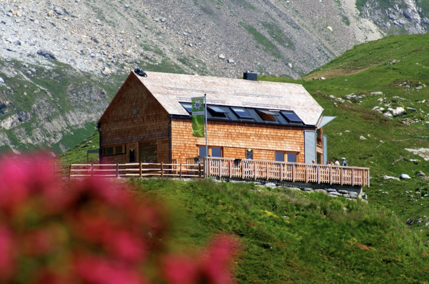 Franz-Fischer-Hütte Außenansicht
