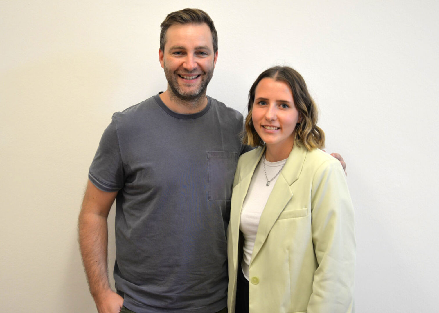 Josh und Weekend Magazin-Redakteurin Melanie Ogris