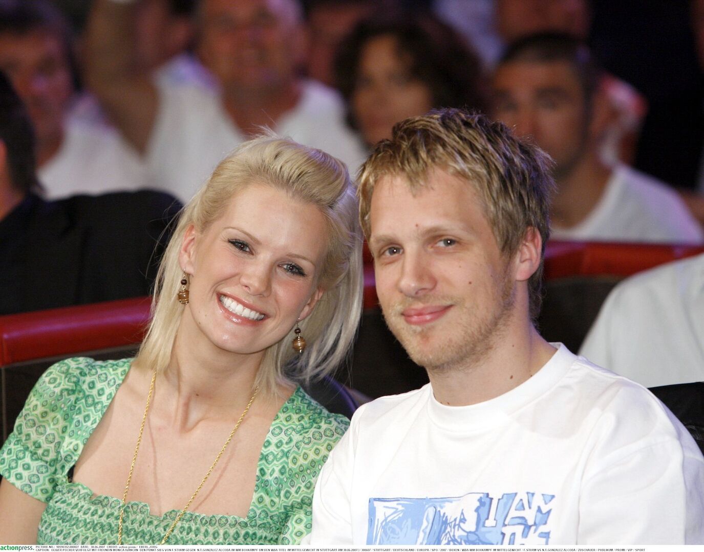 Monica Ivancan und Oliver Pocher
