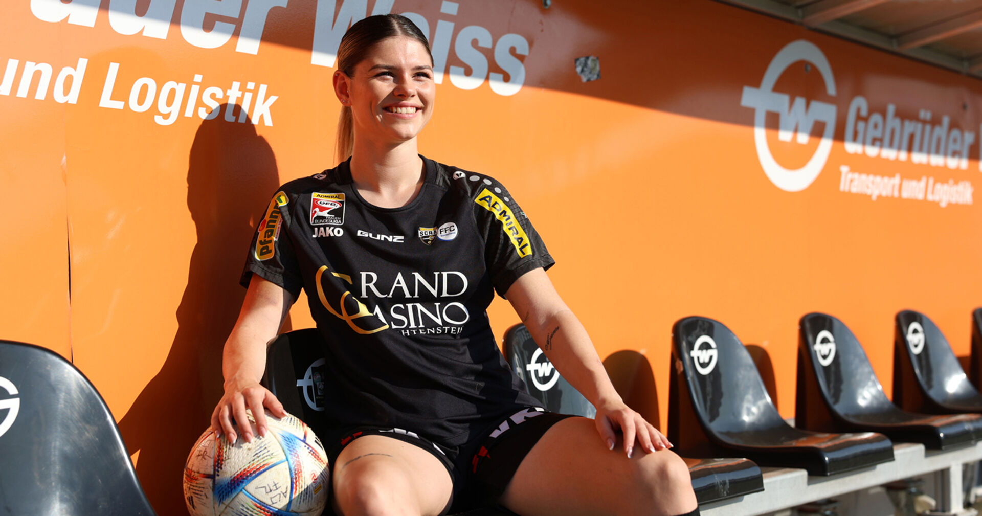 „Es wird spannend. Das Länderspiel gegen Portugal am 27. Oktober in der CASHPOINT Arena in Altach.“  Eileen Campbell, Fußballspielerin