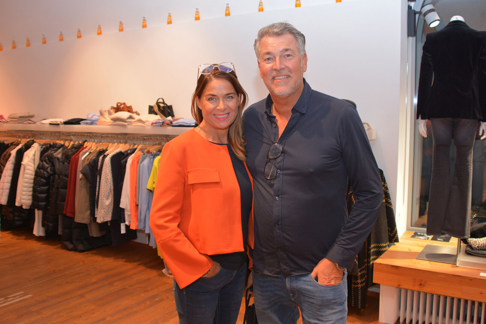 Edeltraud und Günther Plaickner kamen auch vorbei und ließen sich gerne beraten.