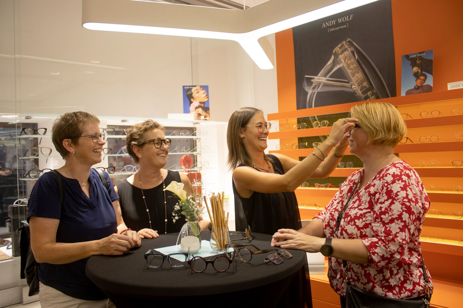 Präsentation der neuesten Brillentrends OPTIKHAUSenbichler.