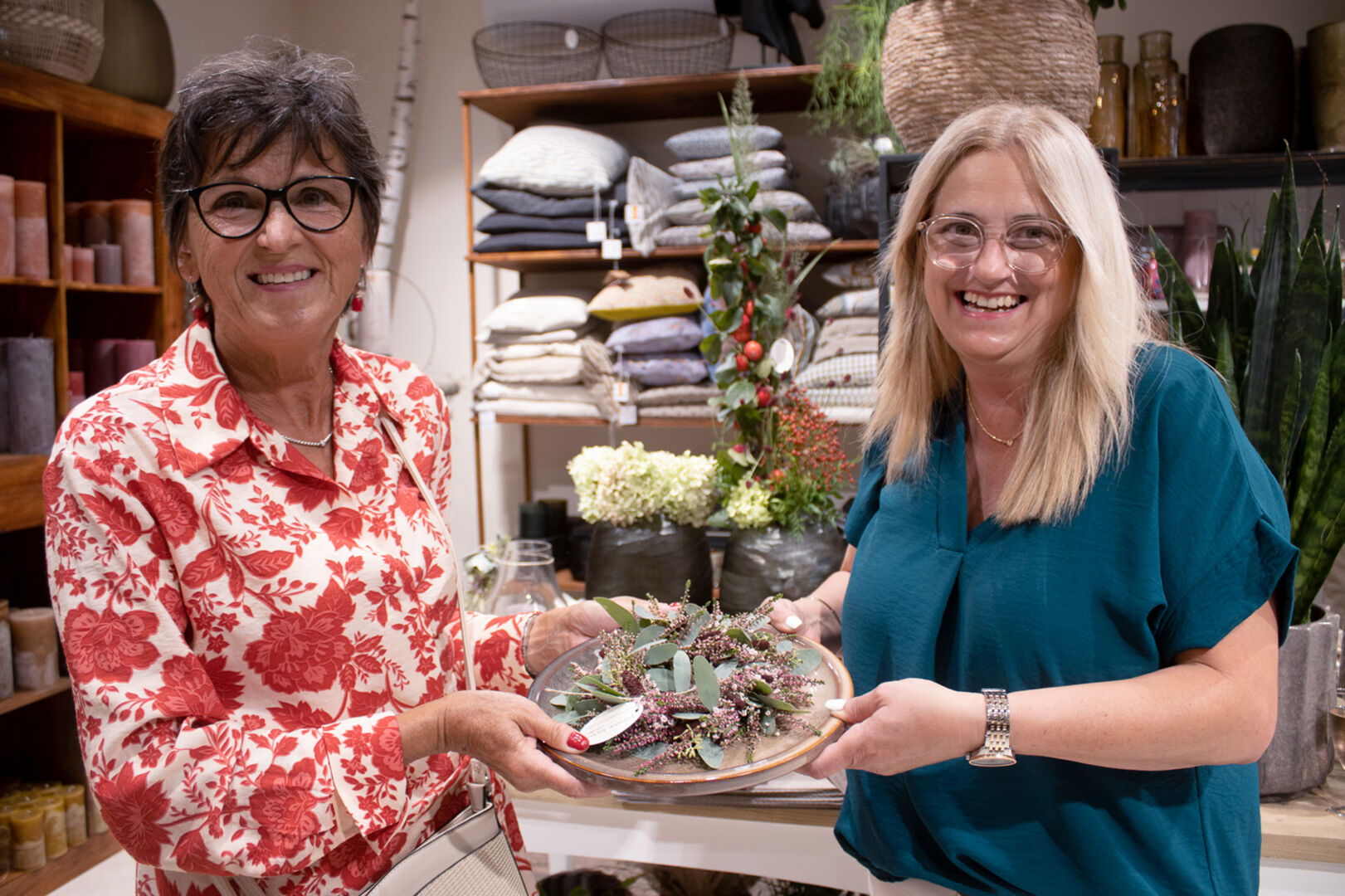 40 Betriebe waren dabei, auch Yvonne Amann Floristik &amp; Deko