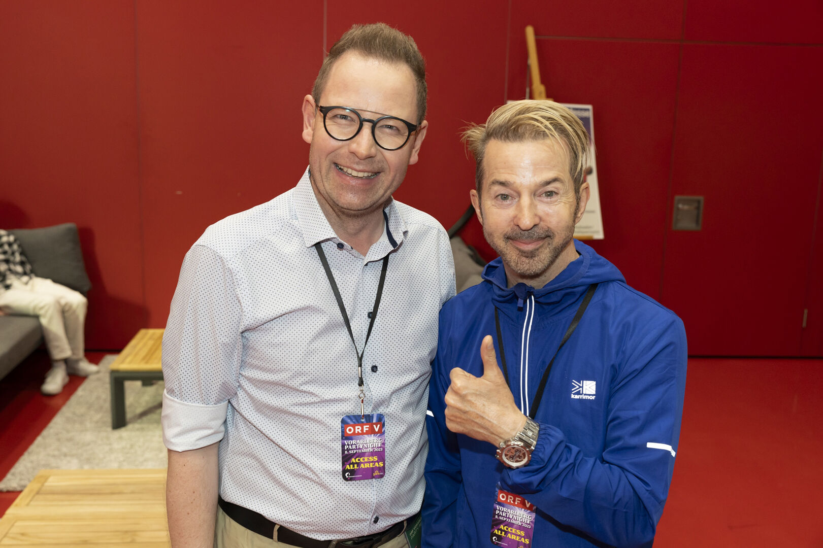 ORF-Landesdirektor Markus Klement und Limahl