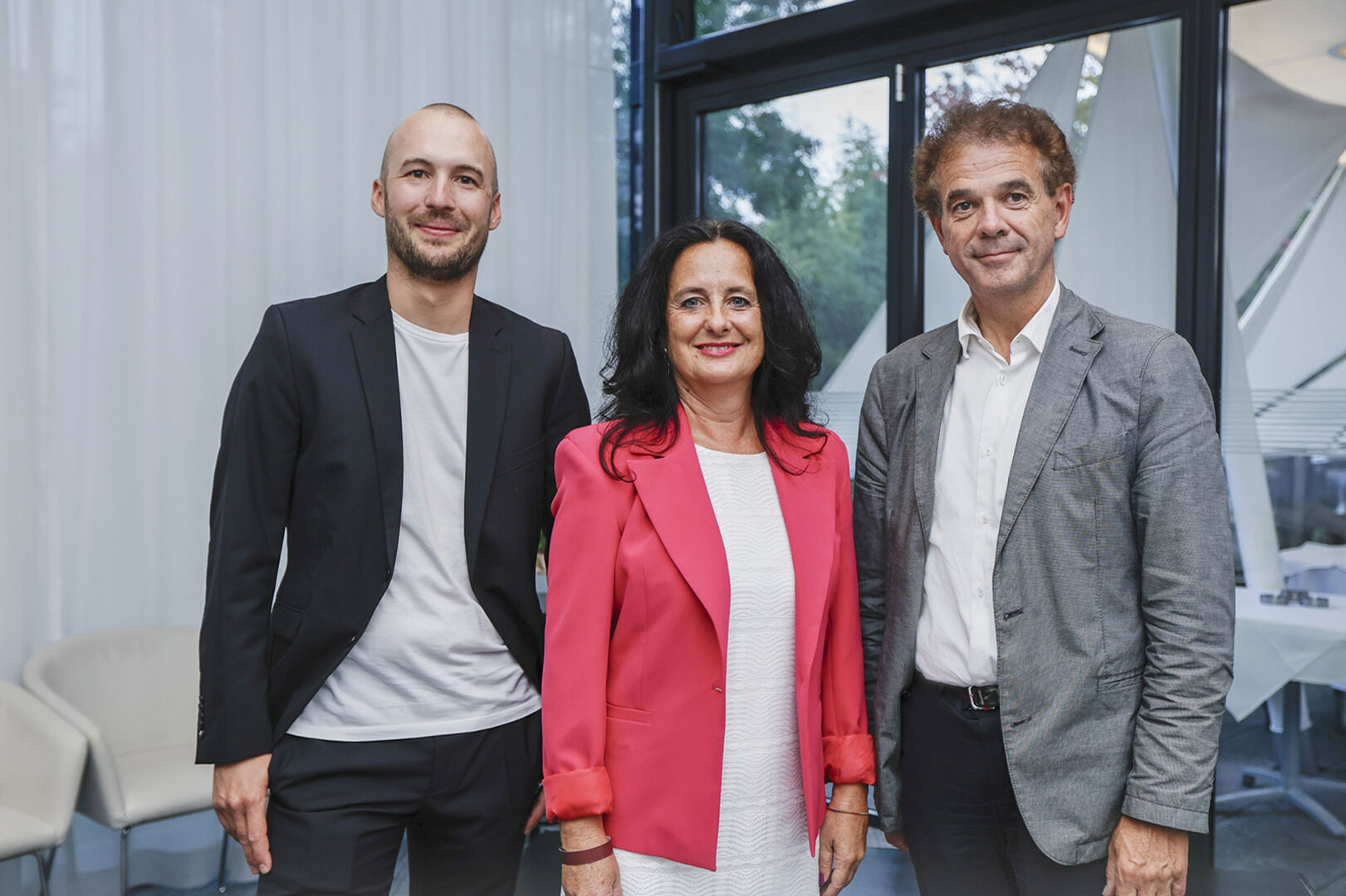 Dir. Stv. Thomas Kathan, Dir. Barbara Bergmeister Keckeis (beide LB  Feldkirch), WKV-Dir. Christoph Jenny