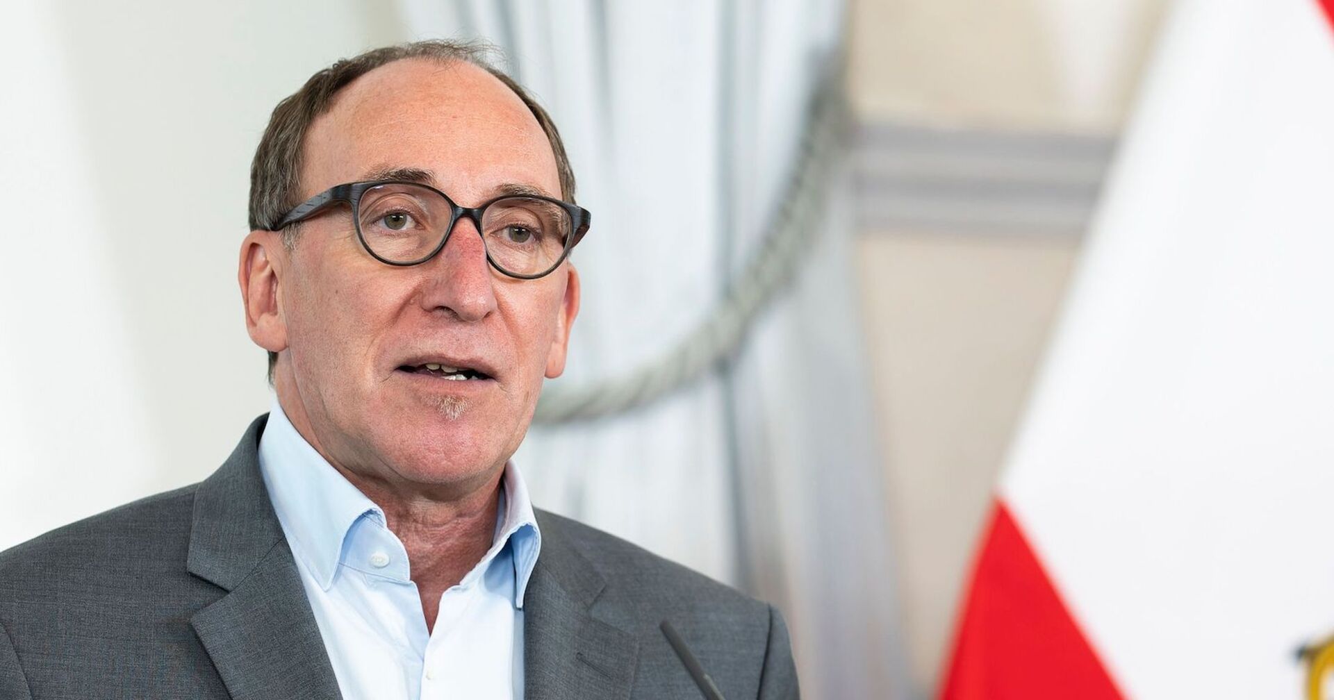 Johannes Rauch nach dem Ministerrat