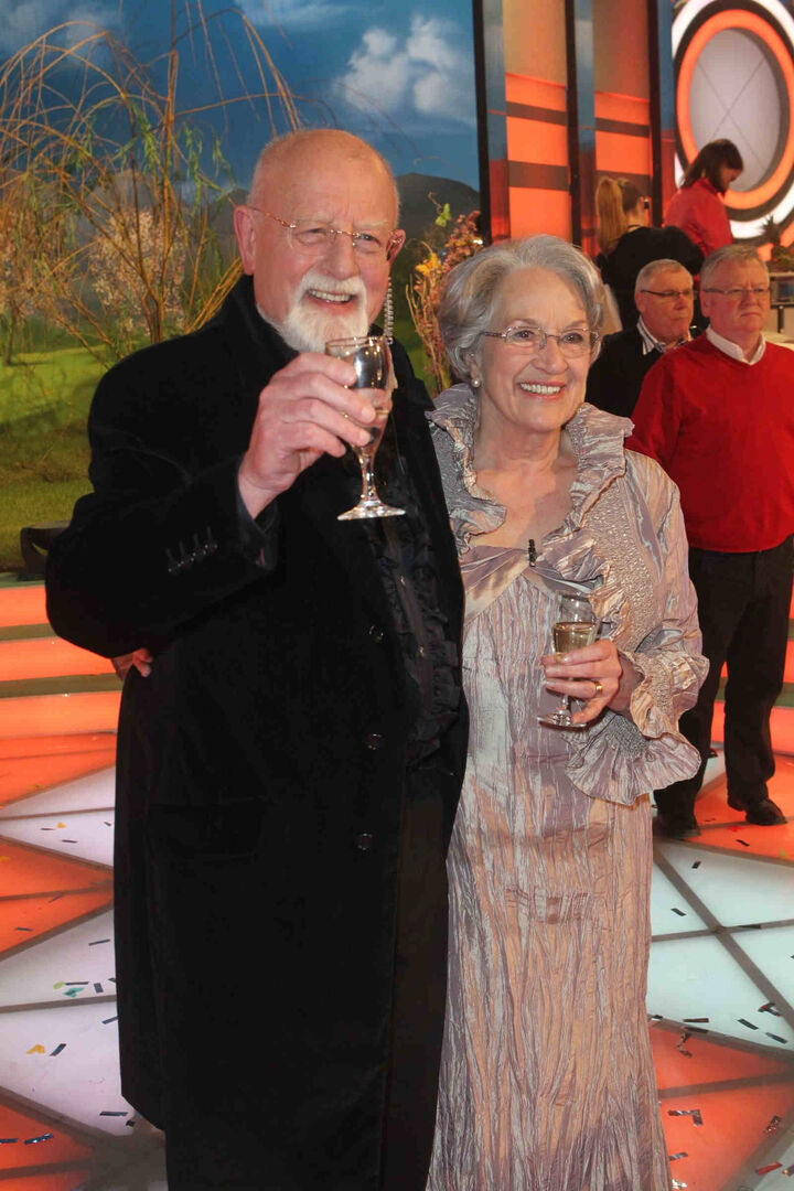 Roger Whittaker mit Ehefrau Natalie bei einer Veranstaltung 2011.