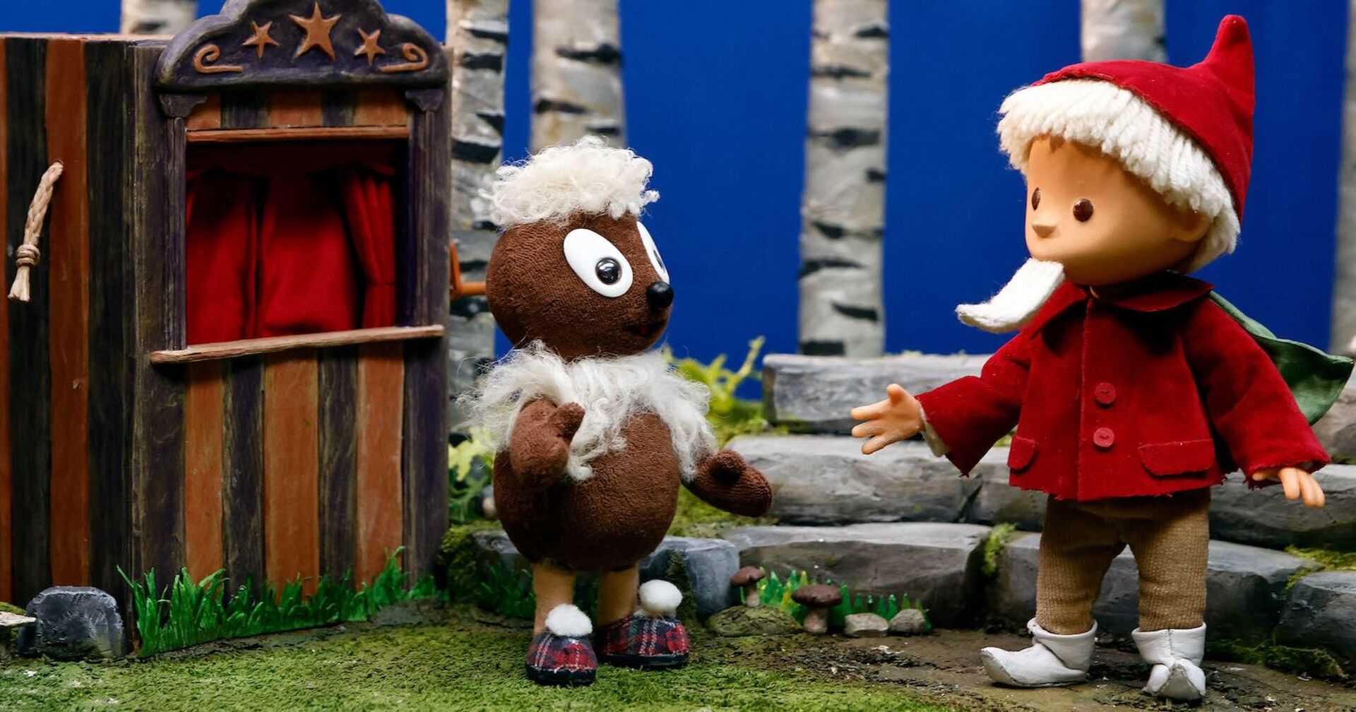 Das Sandmännchen ist einer weiteren Figur.