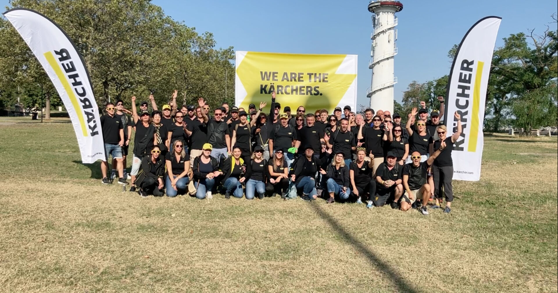Das Team von Kärcher beim World Cleanup Day | Credit: Alfred Kärcher GmbH