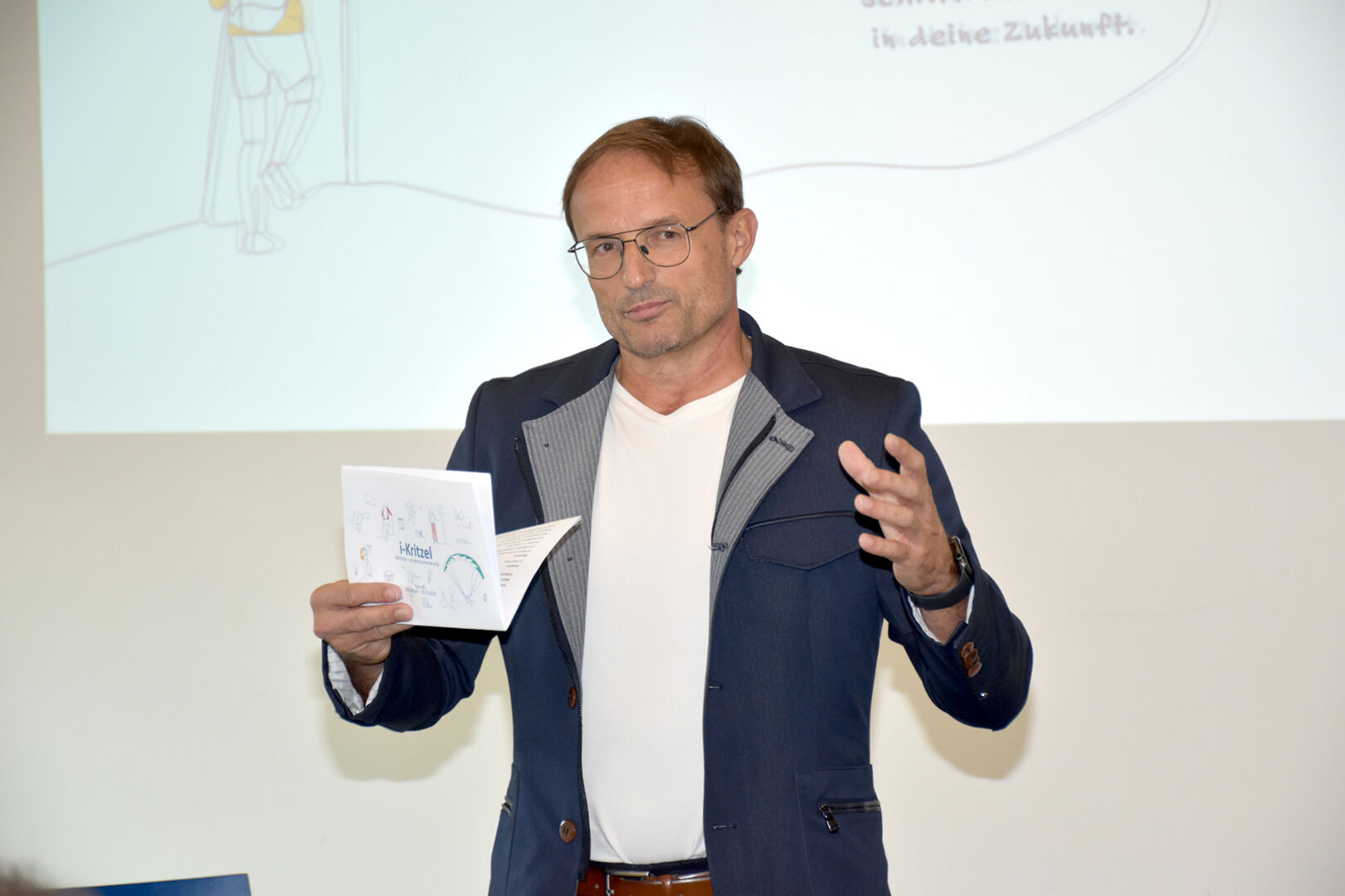 Projektleiter Gerd Sauerwein (BO-Landeskoordinator und Talente-Check-Landeskoordinator)