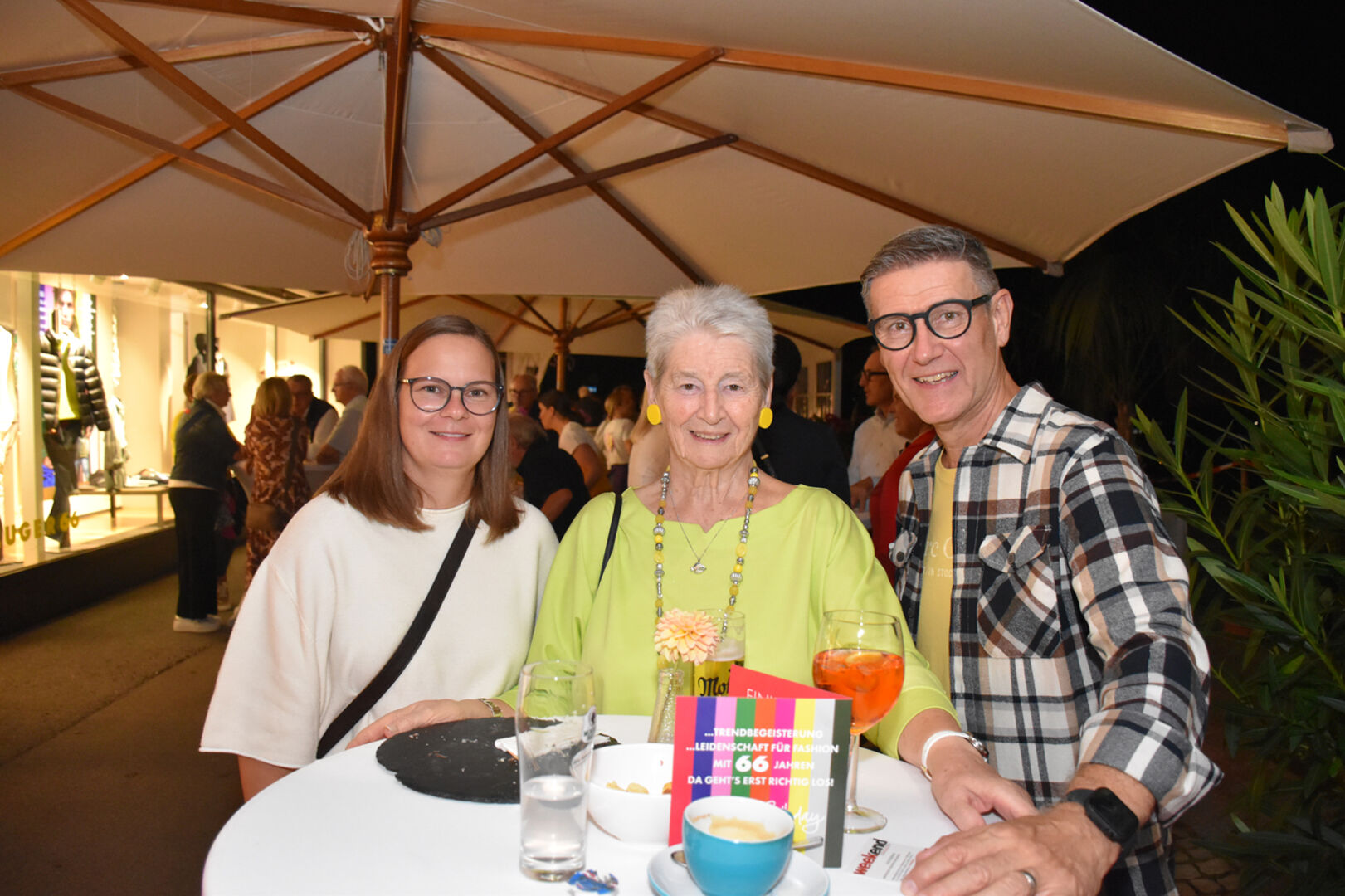 Patricia, Tiny und Bernd Dörler aus Hard