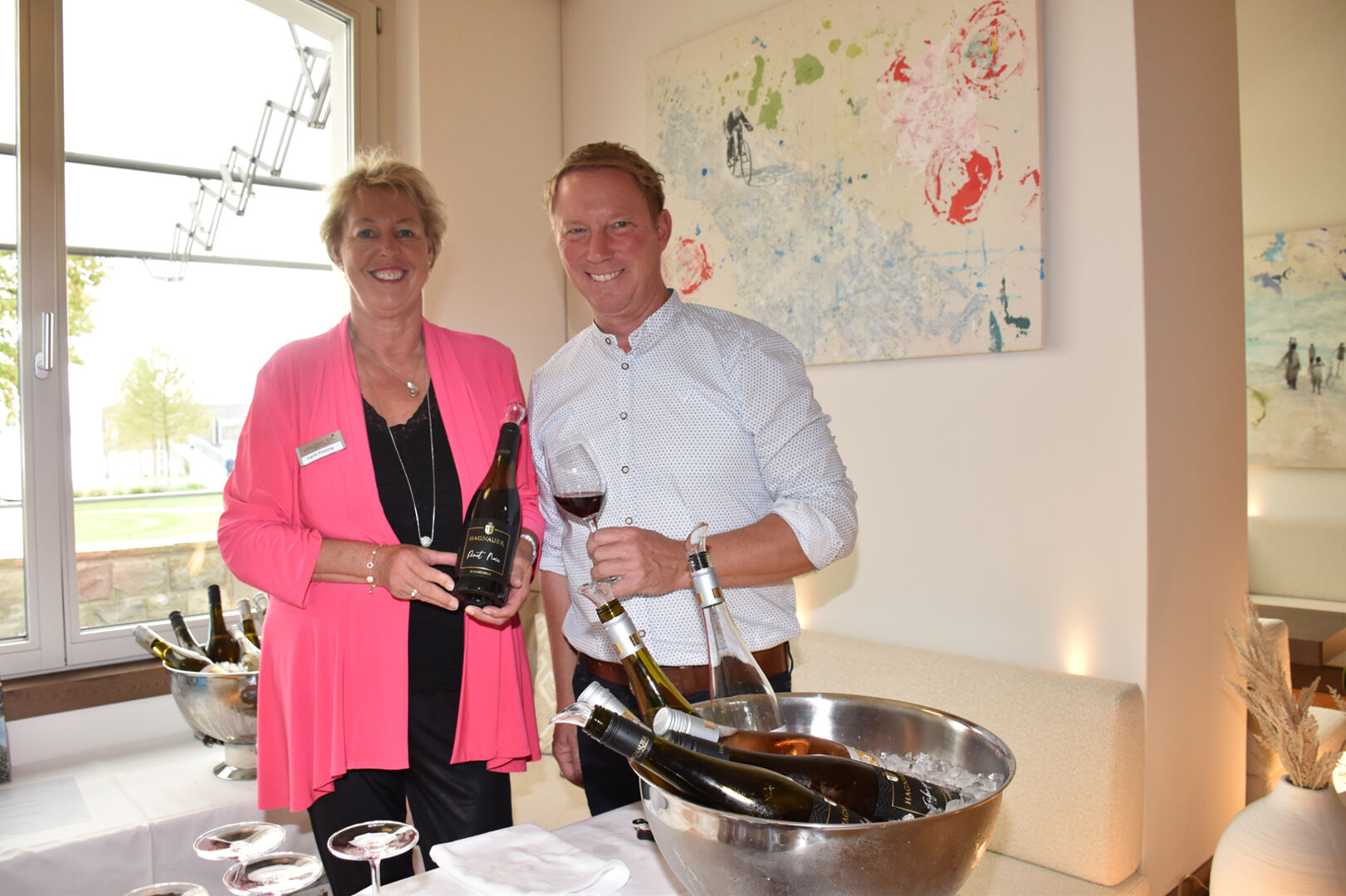 Winzerverein Hagnau (Wein vom Bodensee) Ferdinand Sailer und Ingrid Preysing