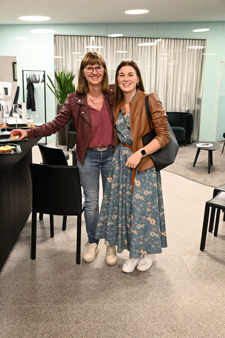 Natascha Arzberger (GF Stadtmarketing Bludenz und Rosa Lämmle (Stadtmarketing Bludenz)