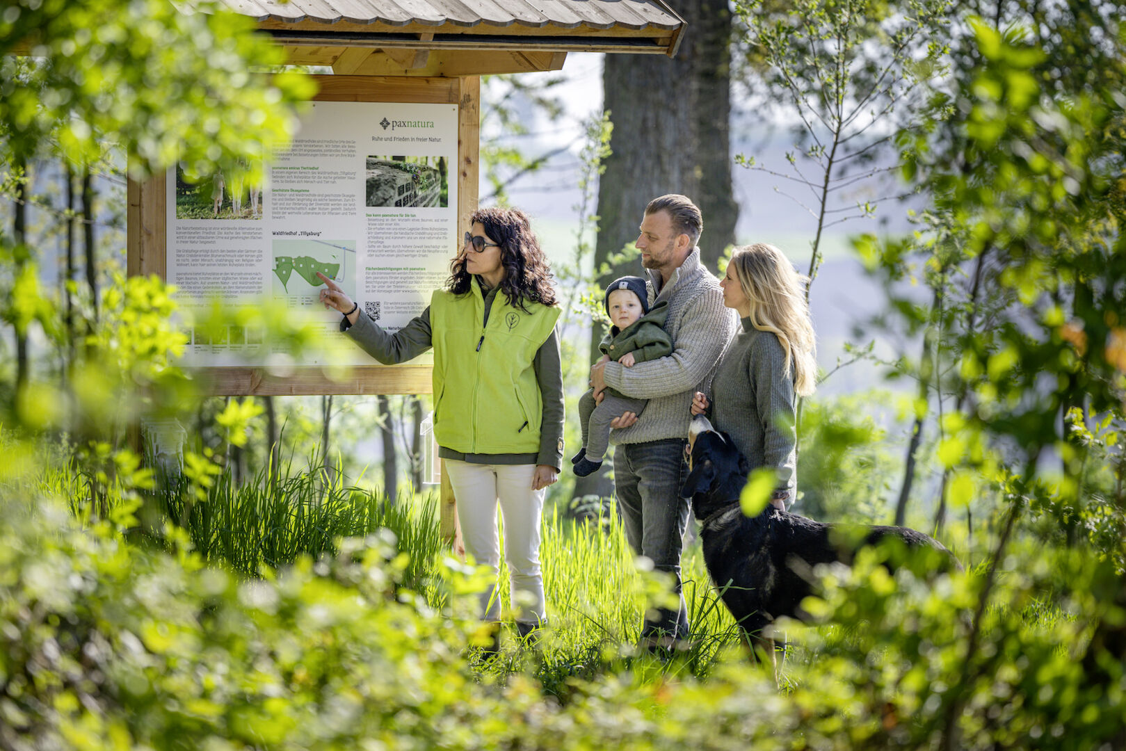 Waldfriedhof in Tillysburg