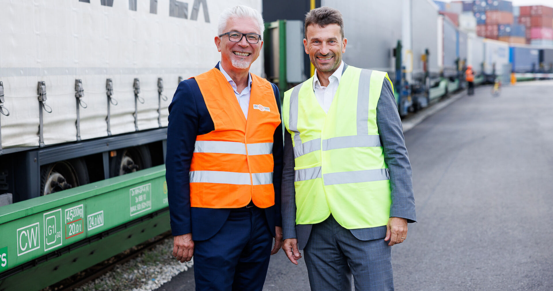 Porträt in Warnwesten