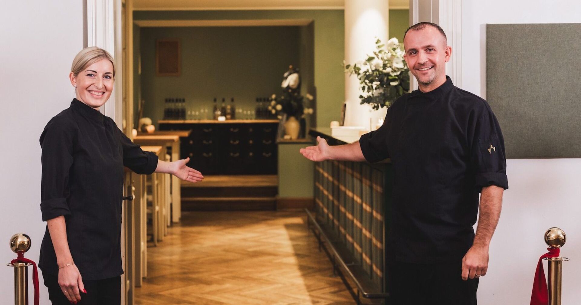 Ramona und Alexander Merkel bitten in ihr Restaurant