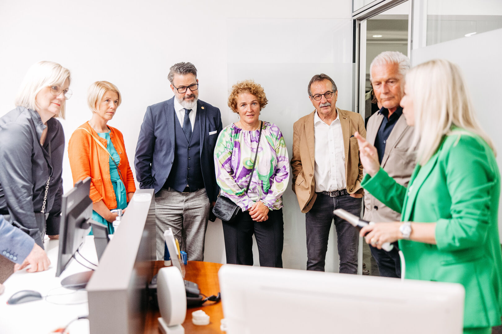 Annette Versluis (McDonald‘s), Manuela Ederer (MindProcess), Florian Grathwol (Camlog), Veronika Dietrich, Walter Eberle, Günther Jochum (Weekend), B. Huemer