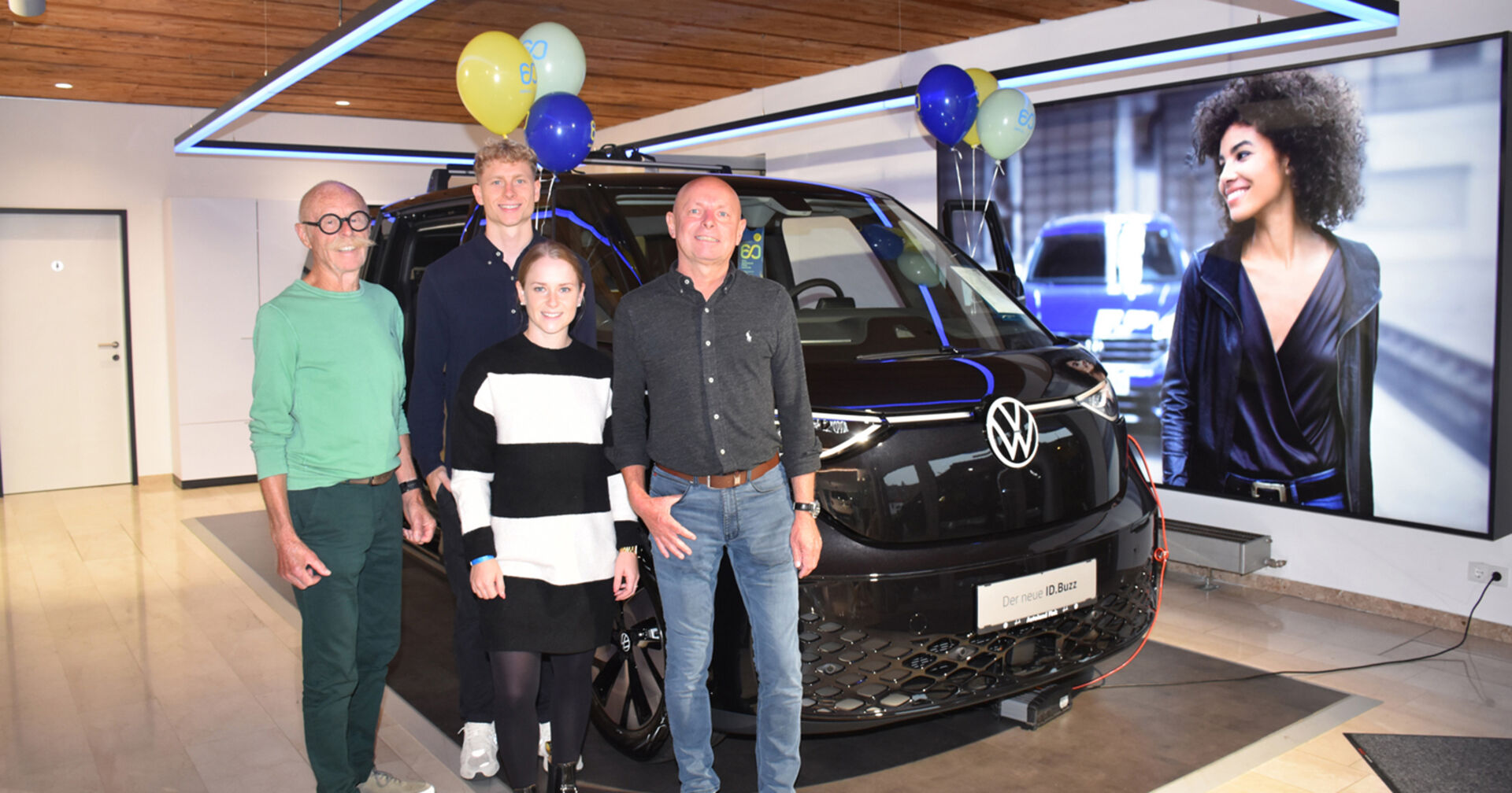 Armin, Paul, Carla und Christoph Fink – eine Familie – 3 Generationen. Das 60-Jahre Geburstagsfest ließ keine Wünsche offen.