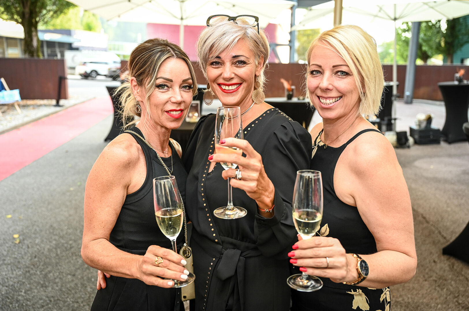 Cousinentreffen: Ilonka Benninghoven, Petra Otti und Marion Spapens waren schon früher „immer“ dabei.
