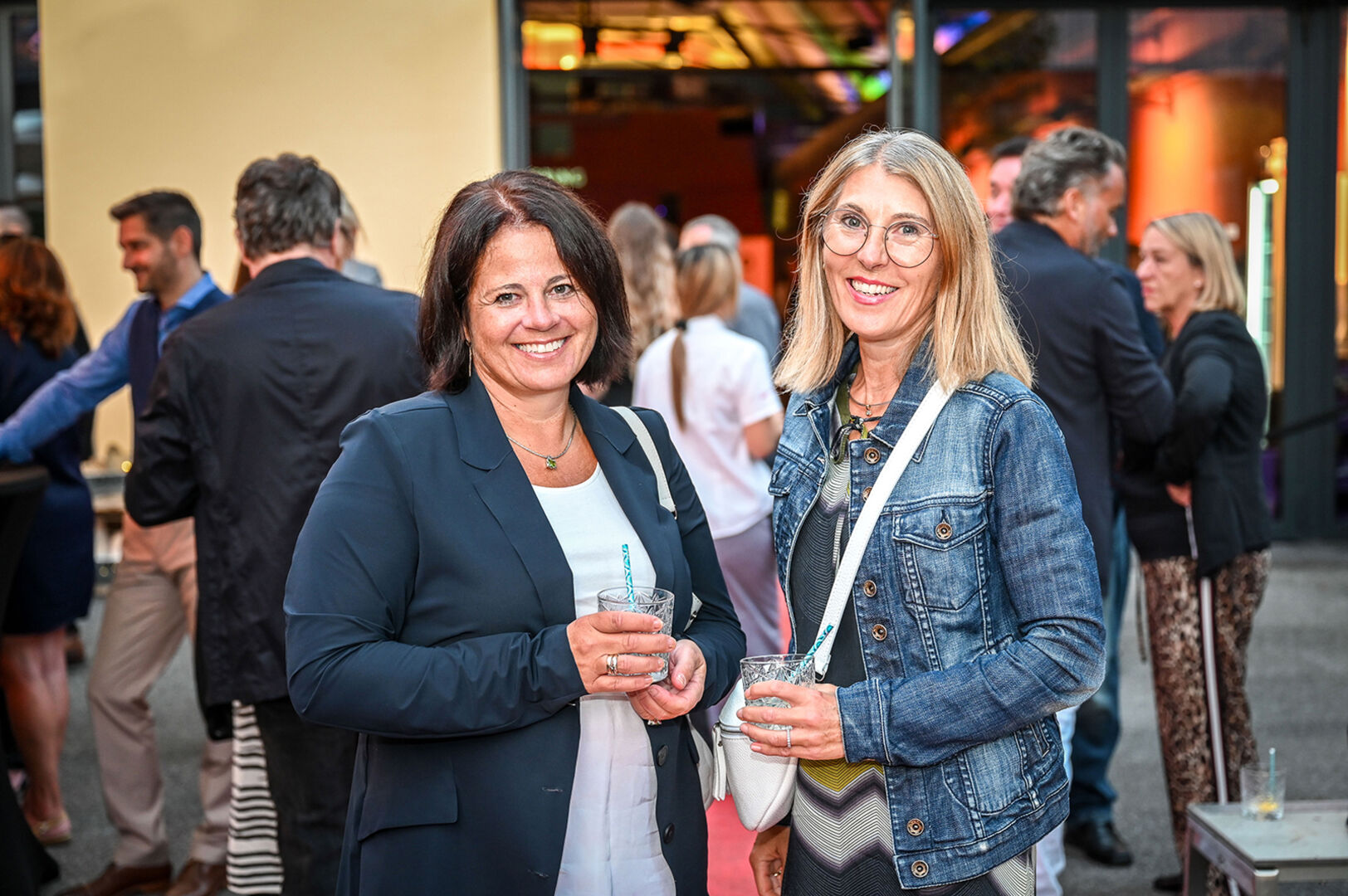 Andrea Rimmele (Metzgerei Rimmele) und Angelika Rimmele (Inhaus)