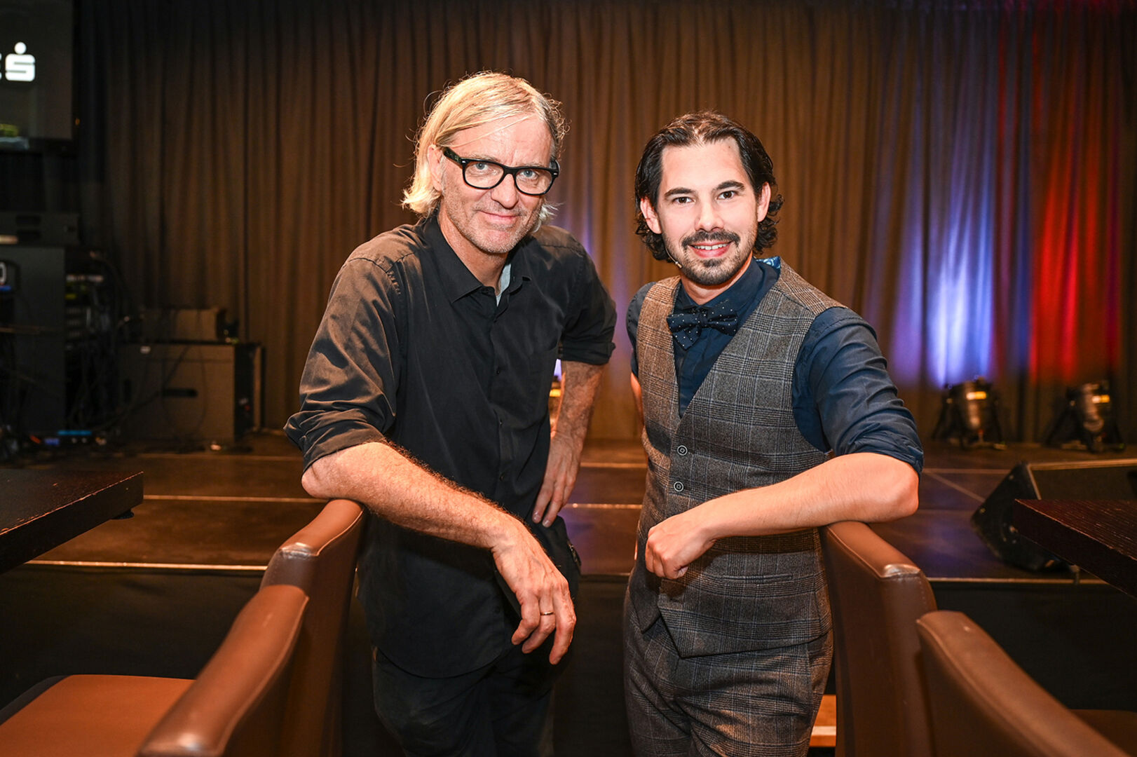WIRTSCHAFT DORNBIRN: Wolfgang Preuß und Zauberer Alexander Merk (v. li).