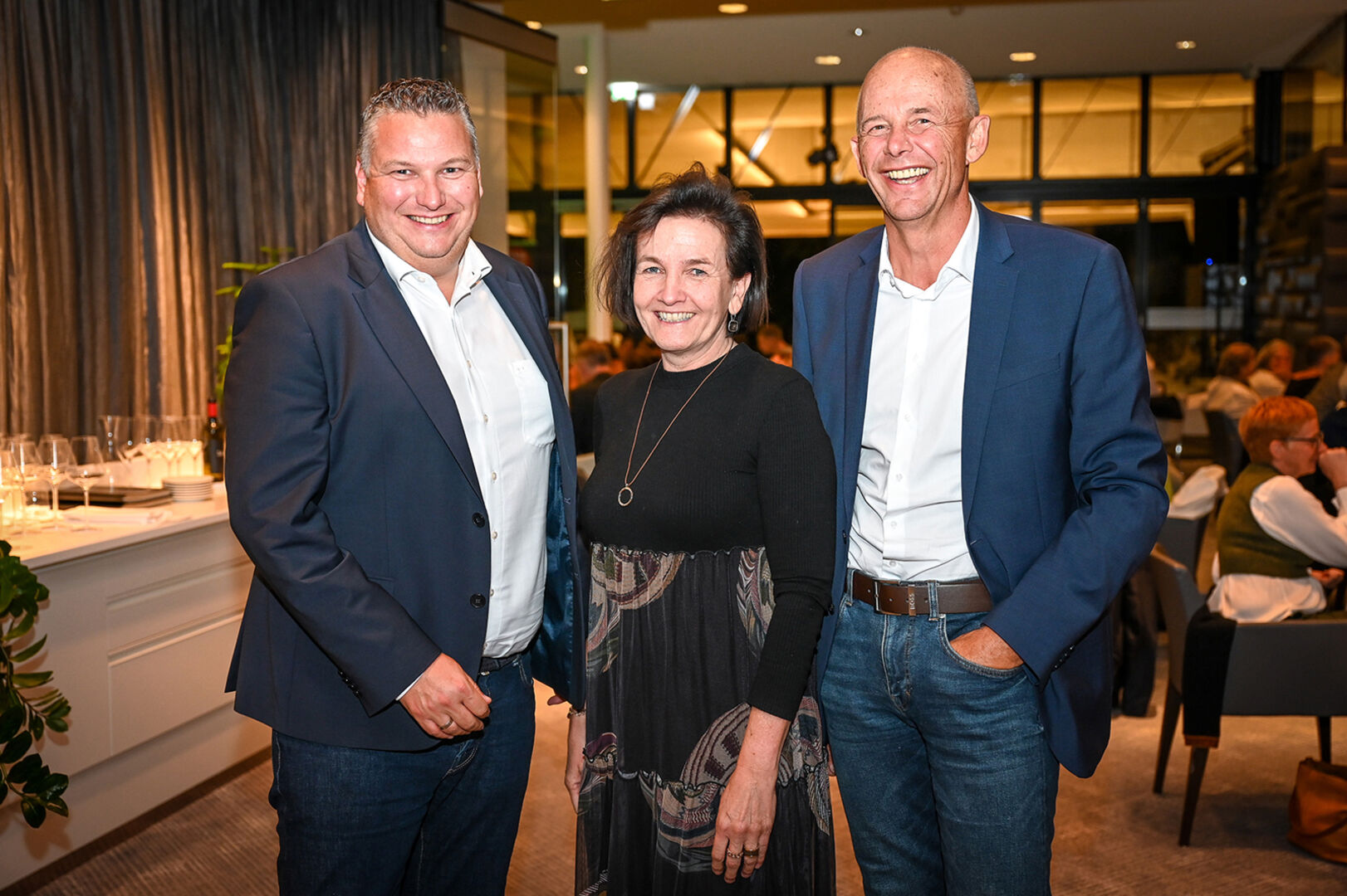 FALSTAFF BREGENZ: Joachim Singer, Karin Seyfried und Johann Egger (Schneider Automobil GmbH) (v. li)