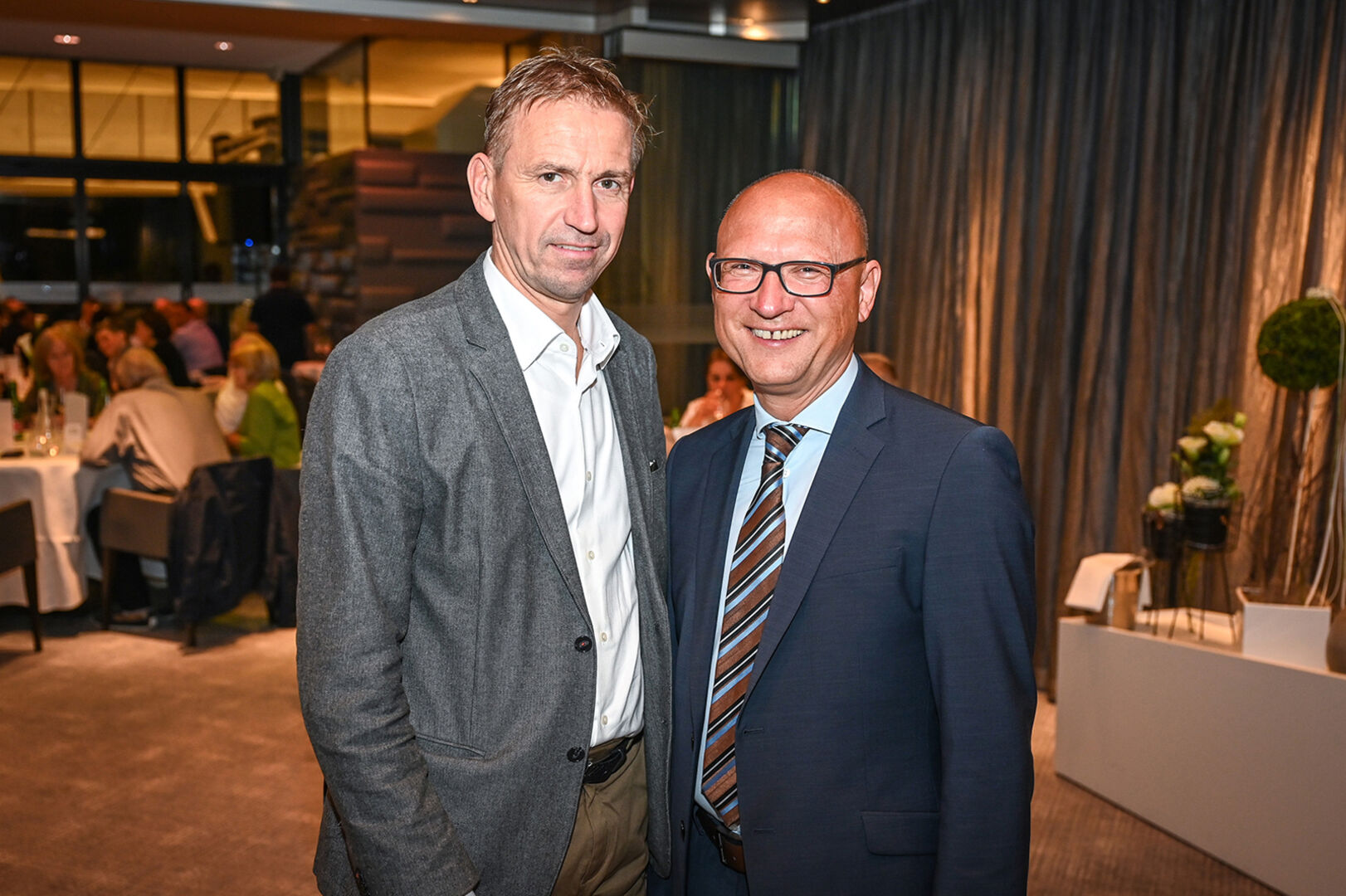 FALSTAFF BREGENZ: Thomas Lichtblau (Casinos Austria), Stefan Moosbrugger (Falstaff) (v. li.)