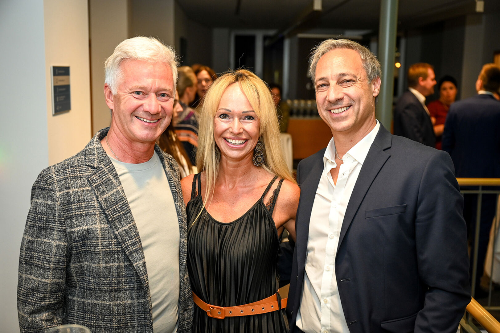 GF Andrew Nussbaumer (Dolce Vita Eis), Lisa Plaickner (Stadt Dornbirn) und GF Thomas Scharwitzl (Benevit) (v. li.)