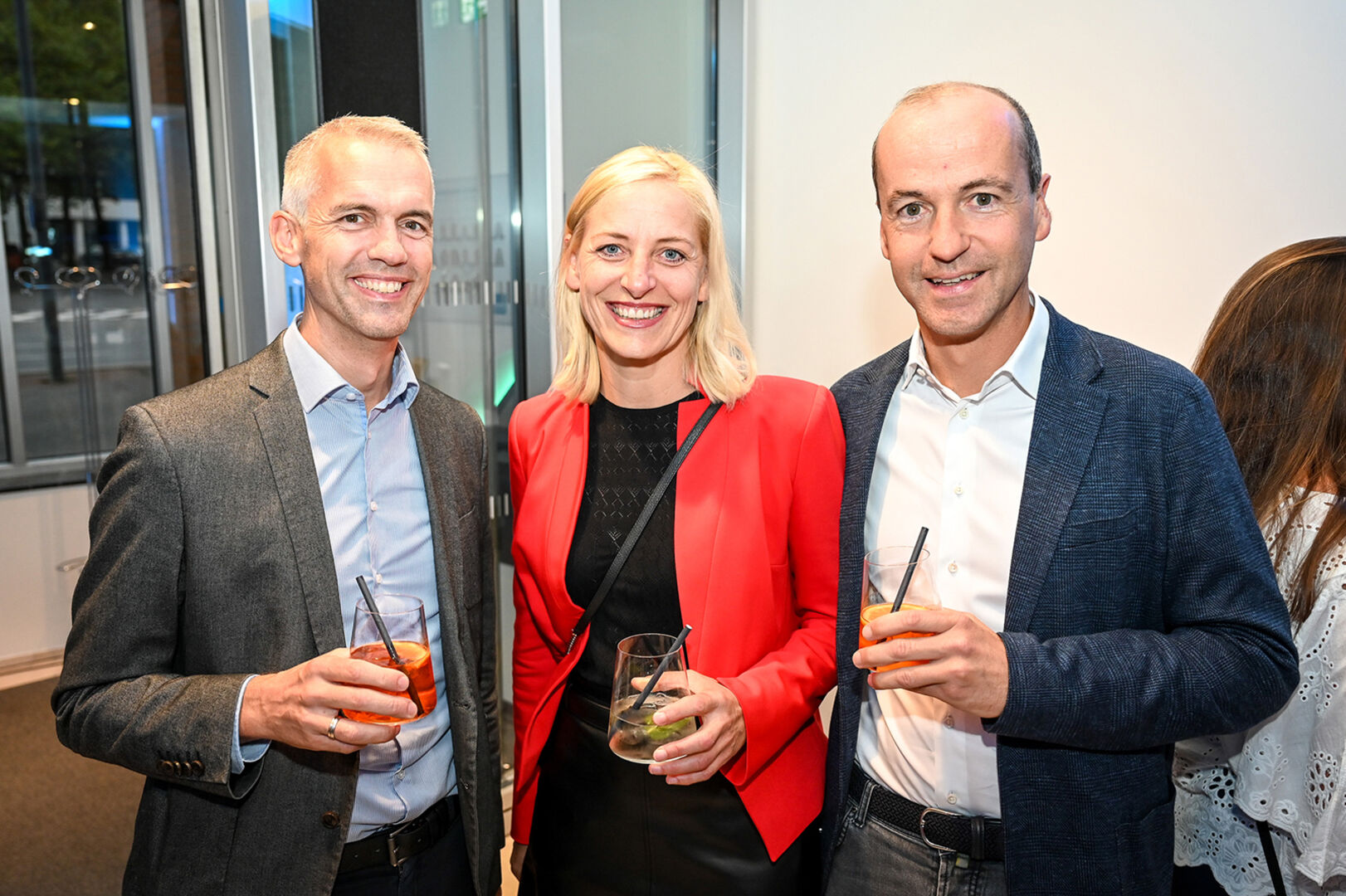 GF Herbert Kaufmann (Stadtmarketing/Dornbirner Seilbahn), Heidi Winsauer (Kommunikationstrainerin) und LTAbg. Thomas Winsauer (Notar) (v. li.)