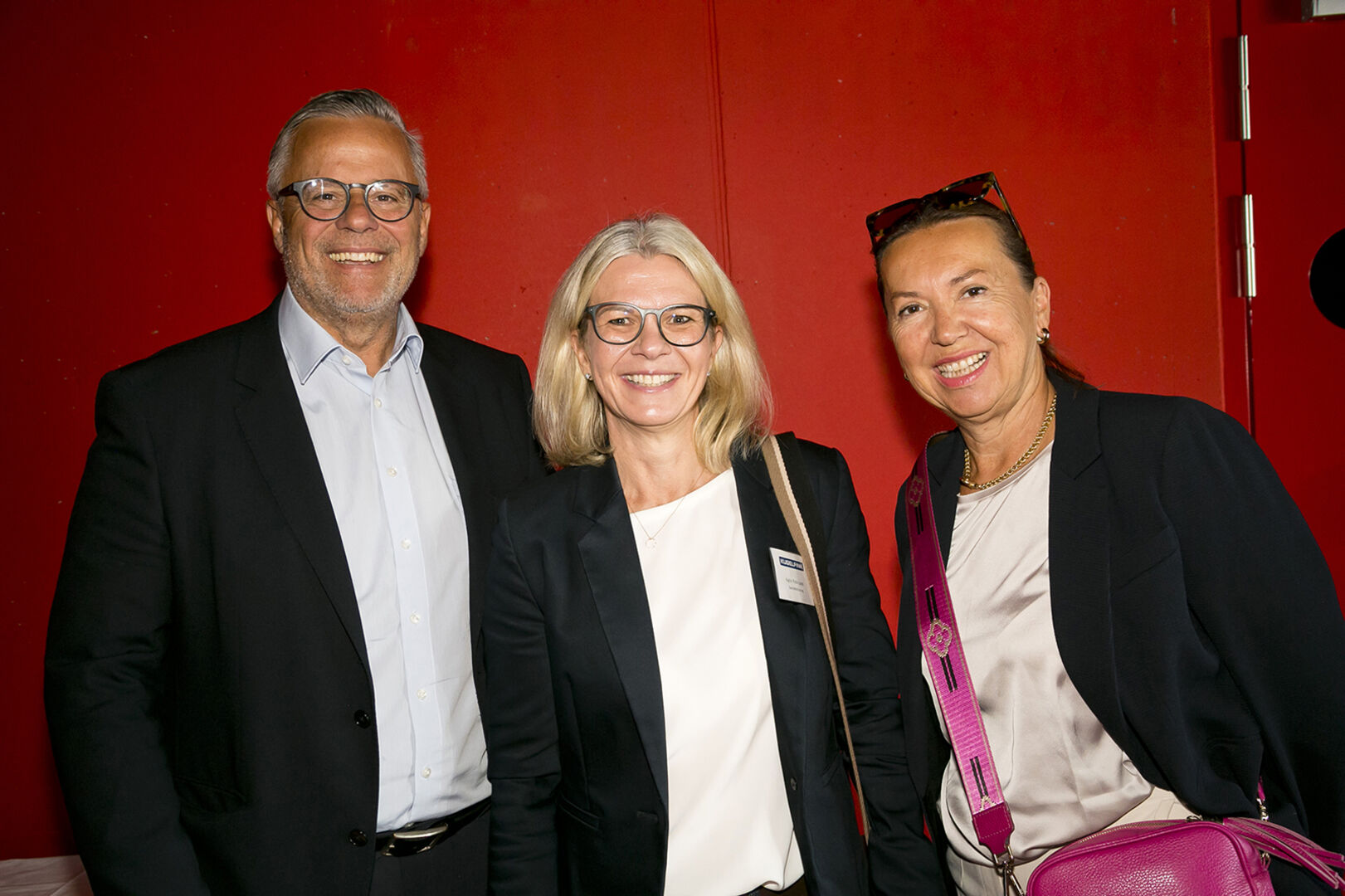 Business Lunch: Roland Frühstück, Karin Fink-Loos, Birgitt Frühstück (v. li.)
