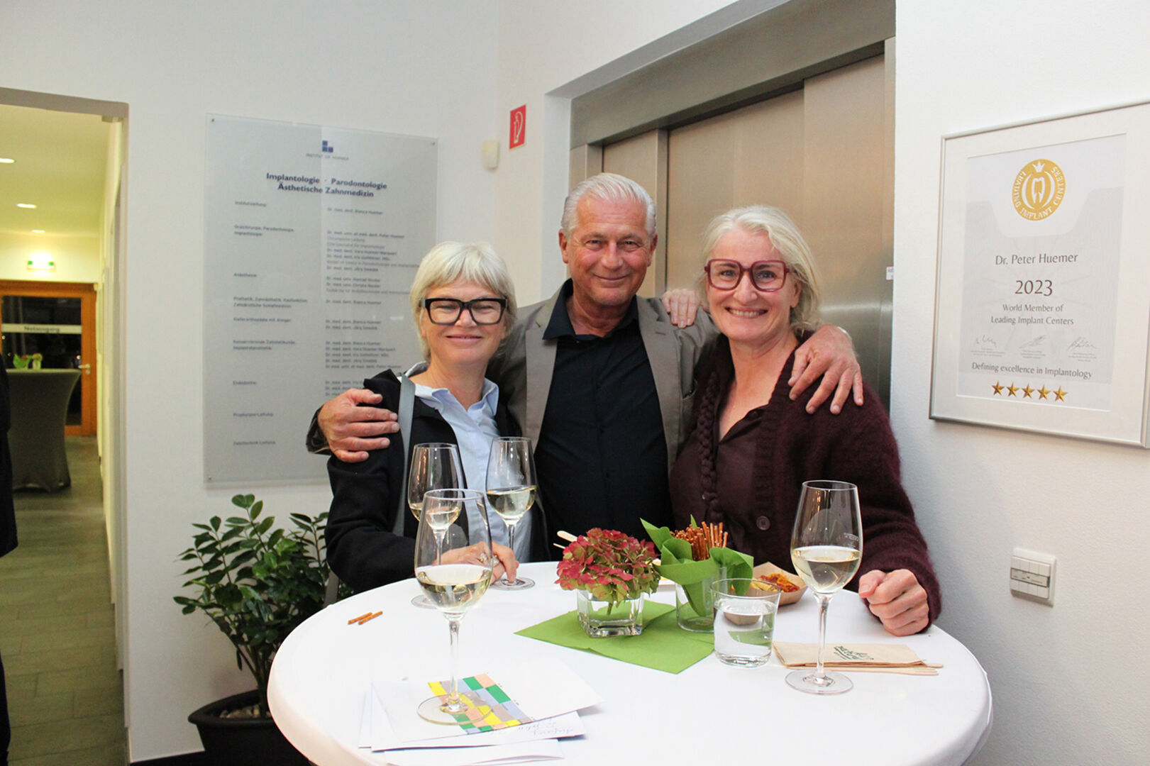 Sabine Alge, Günther Jochum (Weekend Magazin) und Dr. Susanne Hämmerle