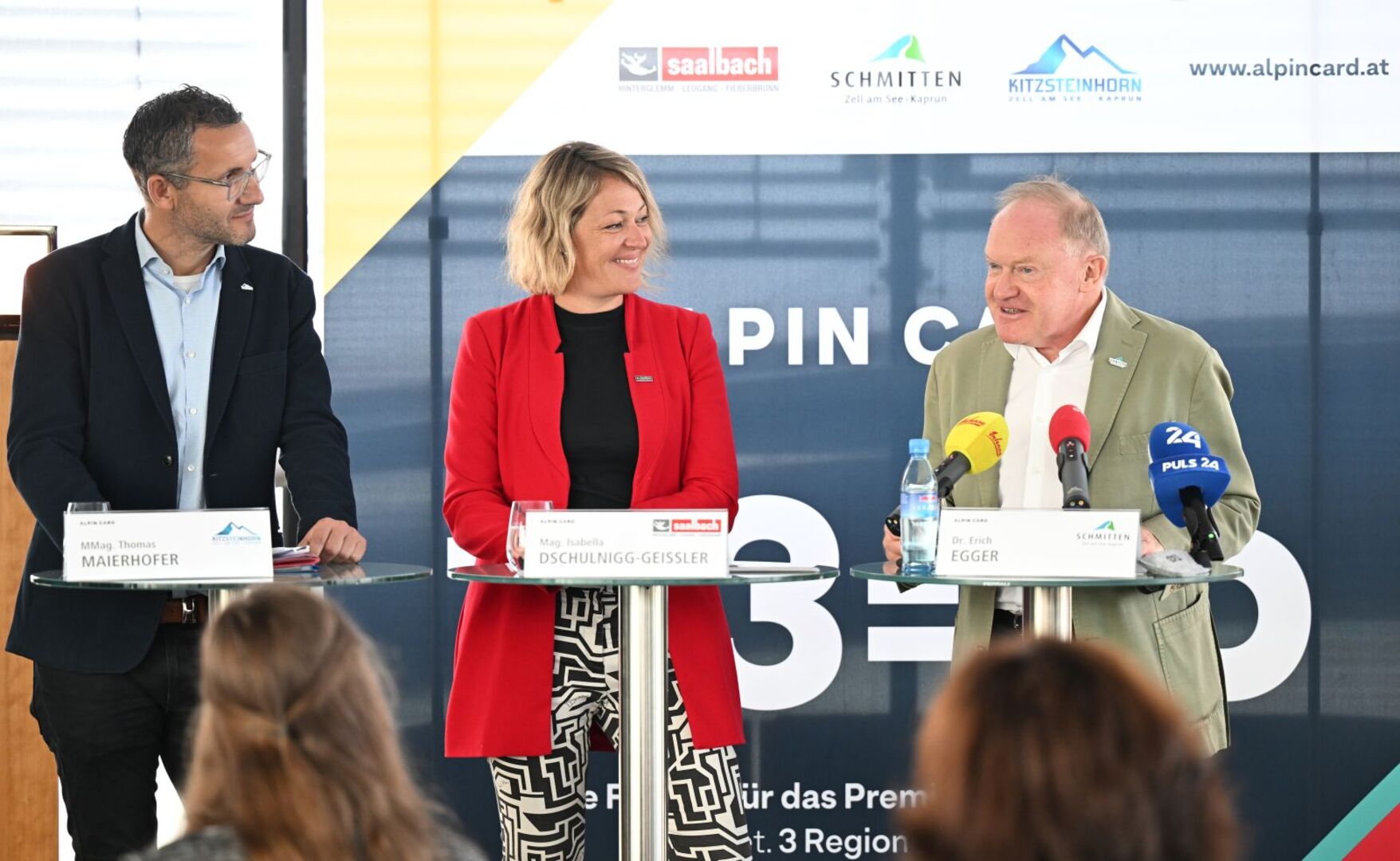 Pressekonferenz der Pinzgauer Skigebiete.